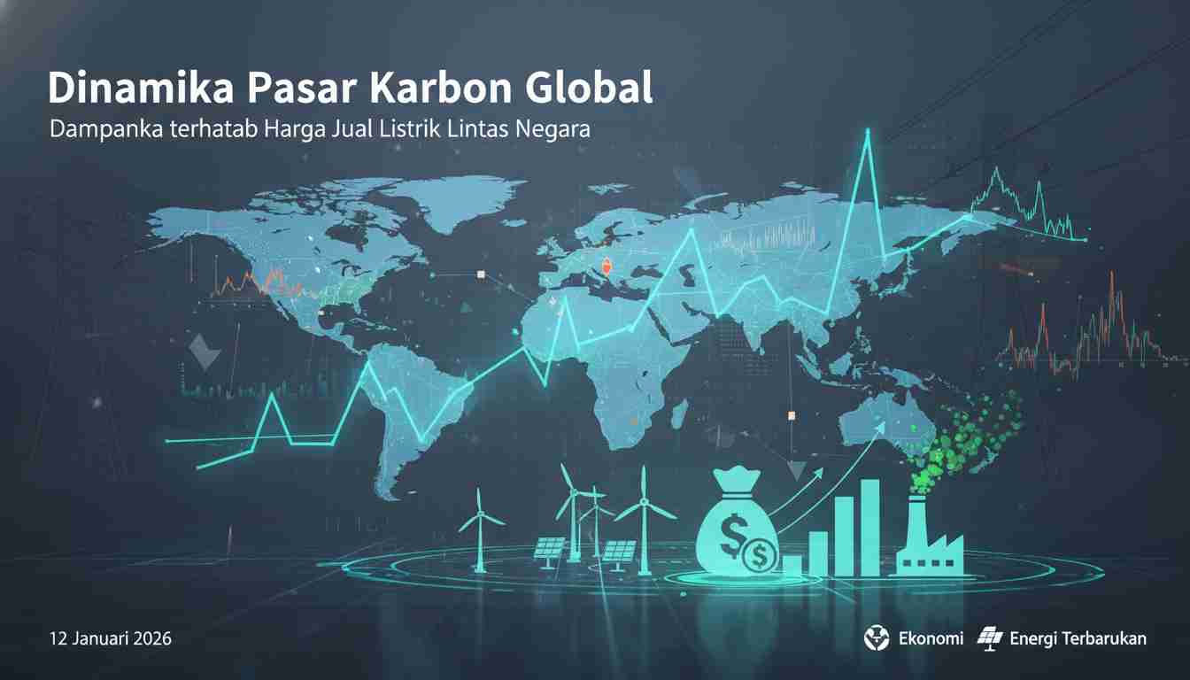 Dinamika Pasar Karbon Global: Dampaknya terhadap Harga Jual Listrik Lintas Negara