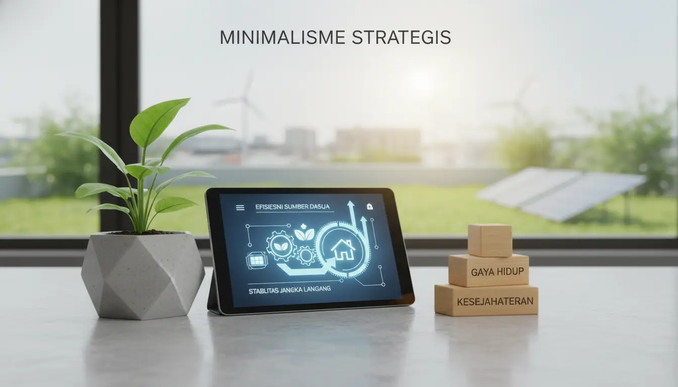 Minimalisme Strategis: Redefinisi Kesejahteraan dan Efisiensi Sumber Daya di Abad ke-21