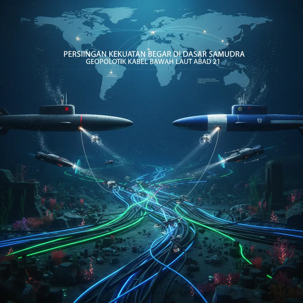Persaingan Kekuatan Besar di Dasar Samudra: Geopolitik Kabel Bawah Laut Abad 21